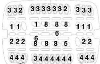 3 3 2 1 1 1 8 8 8 6 2 2 2 6 8 8 8 5 2 2 4 4 4 3 4 4 4 4 4 4 3 3 3 3 3 3 2 3 3 3 1 1 1 1