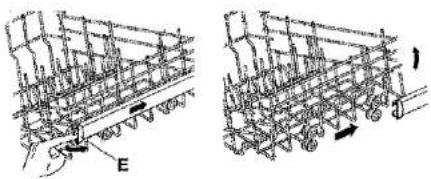 NORDMENDE DFSN45 - ADJUSTING THE UPPER BASKET - 1