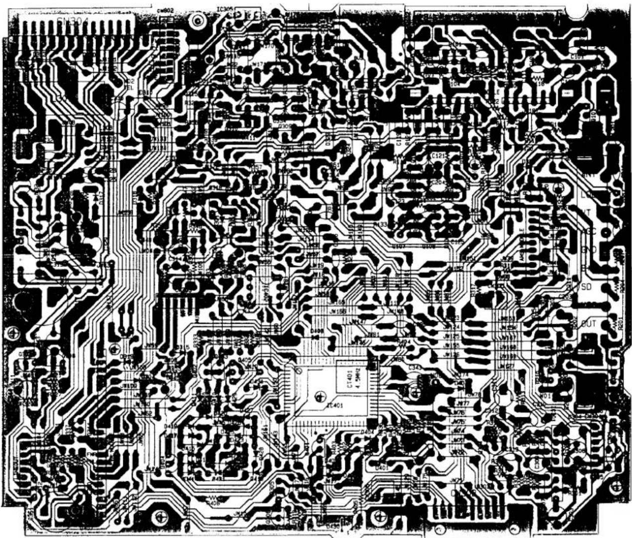 DAEWOO AKF 4087 - ● PARTS LOCATION ON PC BOARD - 1