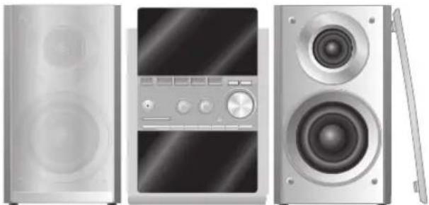 PANASONIC SC-PM533 - Placement of speakers - 1