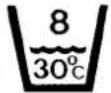 Creda 11800 - International Textile care label codes - 9