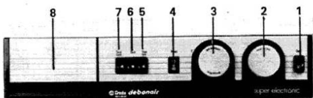8 7 6 5 4 3 2 1 © 6u debanals super electronic