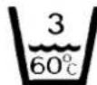 Creda 11800 - International Textile care label codes - 4