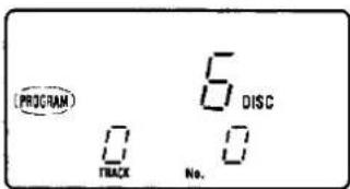 (PROGRAM) 6 DISC TRACK No.
