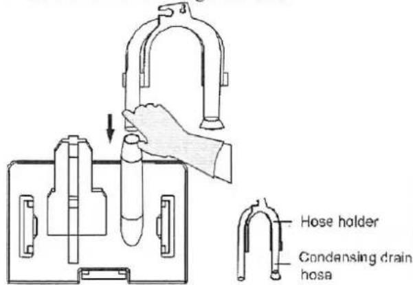 Hose holder Condensing drain hosa