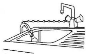White Knight A Plus 96M7W - DRAINAGE OPTIONS - 4