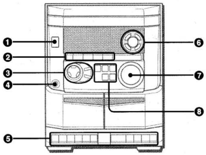 Diagram of a refrigerator interior with numbered labels pointing to various components