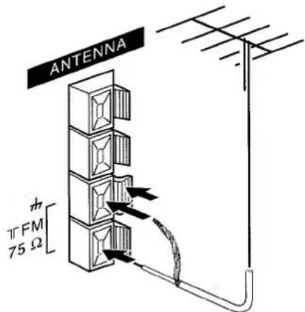 ANTENNA TFM 75 Ω