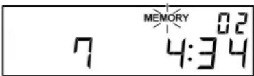 MEMORY 7 4:34
