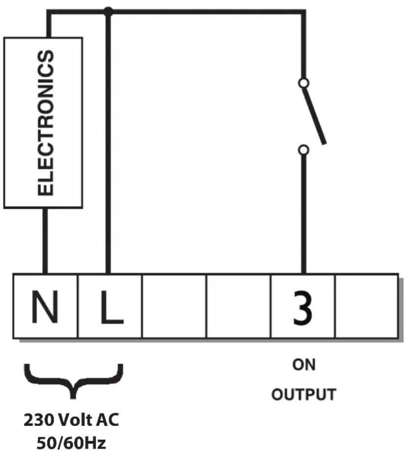 ELECTRONICS N L 3 ON OUTPUT 230 Volt AC 50/60Hz