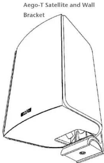 Aego-T Satellite and Wall Bracket