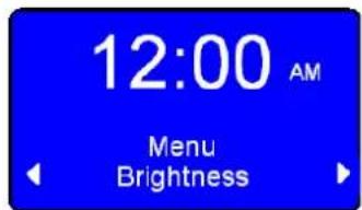12:00 AM Menu Brightness