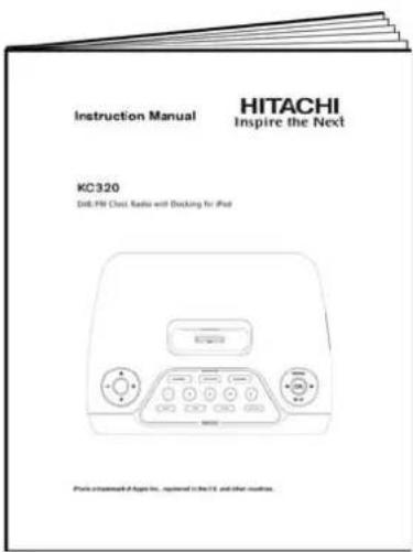 HITACHI KC320 - Package Content - 3
