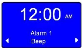 12:00 AM Alarm 1 Beep
