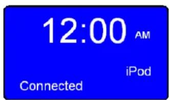 12:00 AM Connected iPod