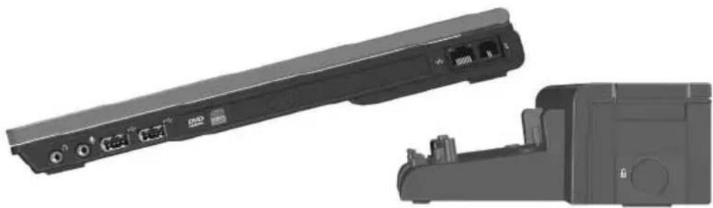 HP PA286A - Docking the Computer - 1