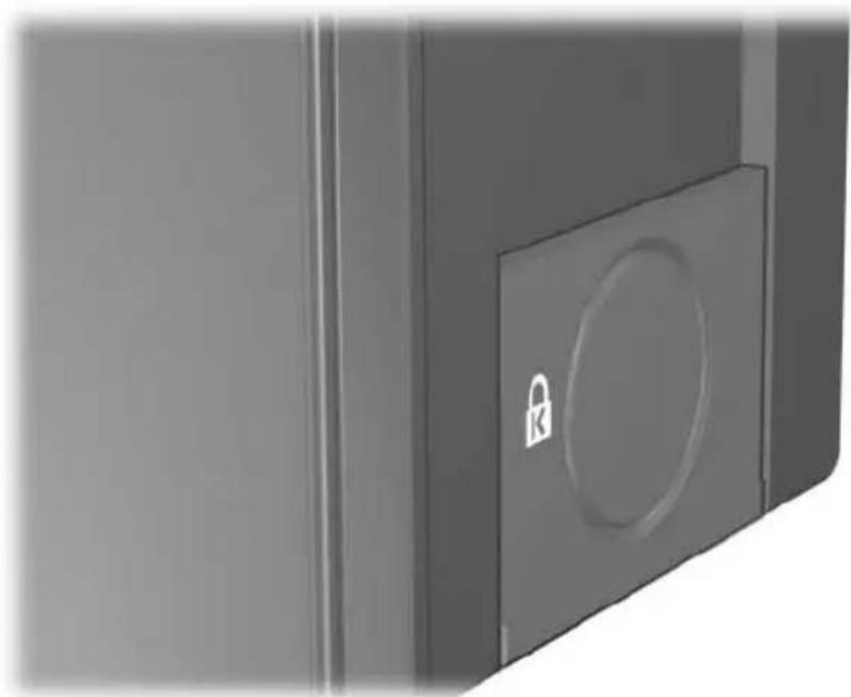 HP PA286A - Installing the HP/Kensington Cable Lock - 2