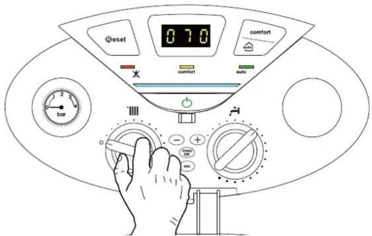Reset 0 7 0 comfort auto X comfort auto bar - + - + - 1000 OK 480