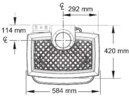 114 mm 292 mm 420 mm 584 mm