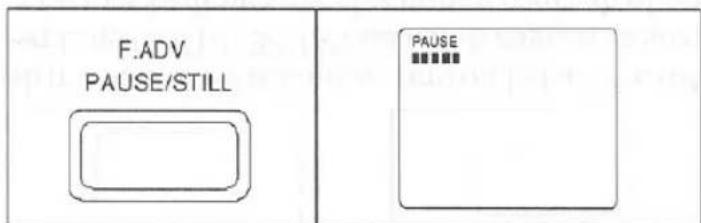 F.ADV PAUSE/STILL PAUSE ■■■■■