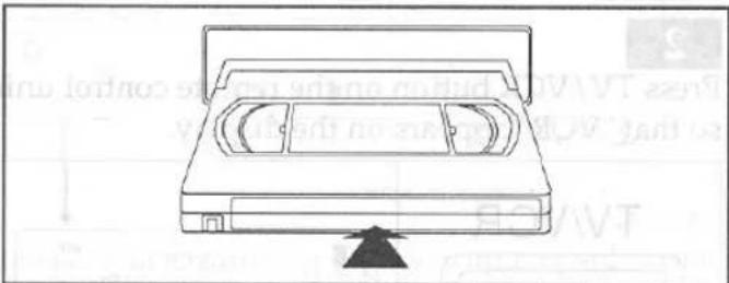 FUNAI FT4120 - INSERTING A CASSETTE - 1