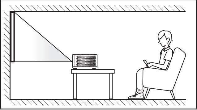 OPTOMA Photon Life PK32 - Installation du projecteur - 1