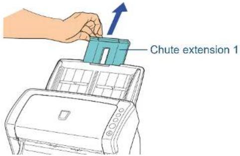 Chute extension 1