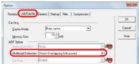 Option Rotation Job/Cache Generic Startup Filter Compression Caching Cache Mode: Film cache Memory Size: 10 MB ADF Option Cache Detection None Multiload Detection Check Overlapping (Urbanoric) Default Enable