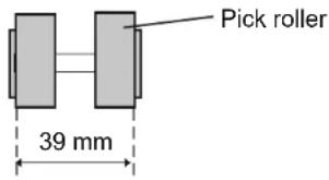 Pick roller 39 mm