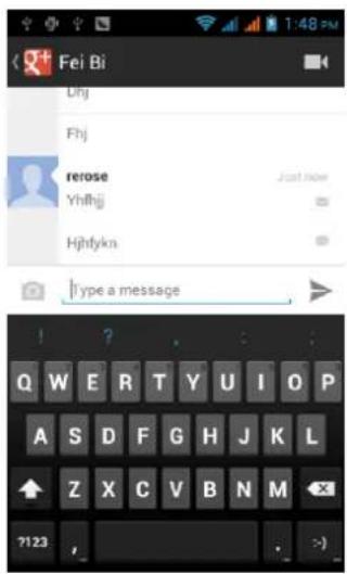 Fei Bi Dhj Fhj rerose Yhfj Hjhtykn Type a message Q W E R T Y U I O P A S D F G H J K L Z X C V B N M ?123 ,