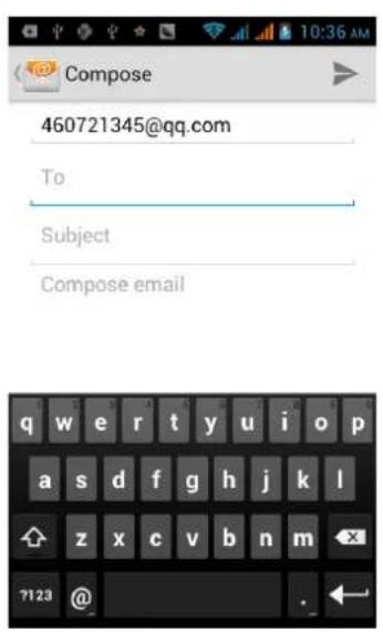 Compose 460721345@qq.com To Subject Compose email