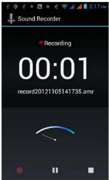 Sound Recorder Recording 00:01 record20121105141735.amr