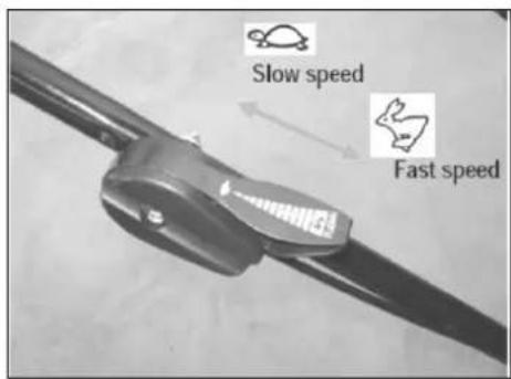 Slow speed Fast speed