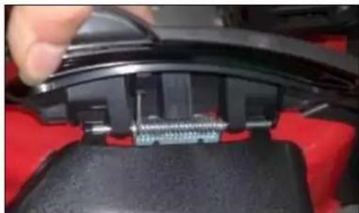 COBRA MX51SPH - TWO: Resetting for side-discharge mowing - 4