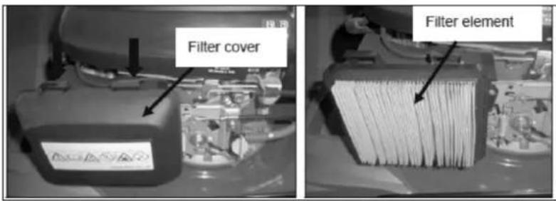 Filter cover Filter element