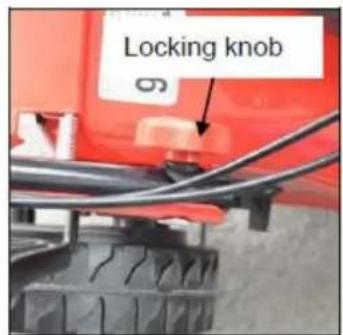 Locking knob 6