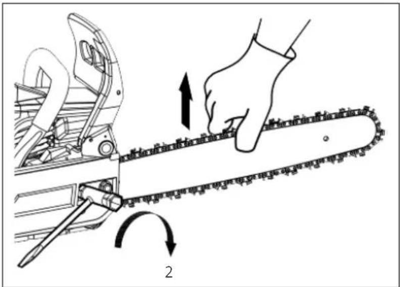 Meec Tools 721-342 - Spenn kjedet mot sverdet - 3