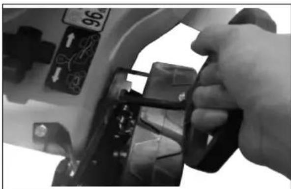 Meec Tools 721-482 - Innstilling av klippehøyde - 1