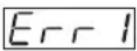 Logik L614WMS12 - Error Code - 1