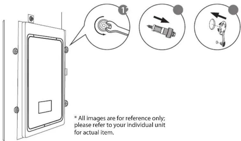 * All images are for reference only; please refer to your individual unit for actual item.