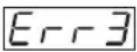 Logik L614WMS12 - Error Code - 3
