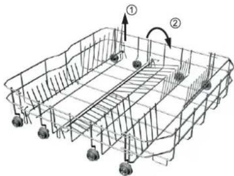 BUSH DWFS126S - Cutlery Basket and Fork shelf - 2