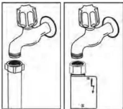 NORDMENDE DF60 - Water inlet hose - 1