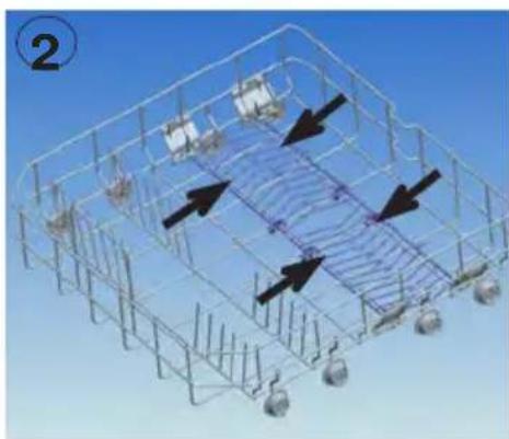 NORDMENDE DF60 - Folding Racks - 2