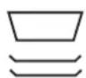 Caple Di605DL - 1/2 Load Button - 3