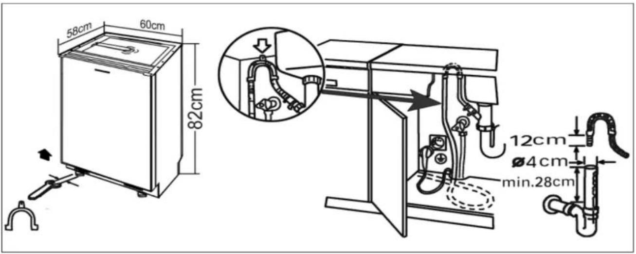 Caple Di605DL - Installation - 1