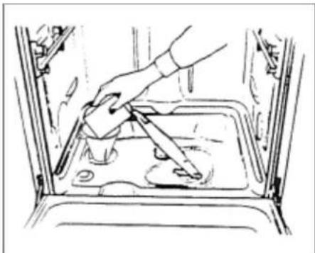 Caple Di605DL - Loading the Salt into the Softener - 1