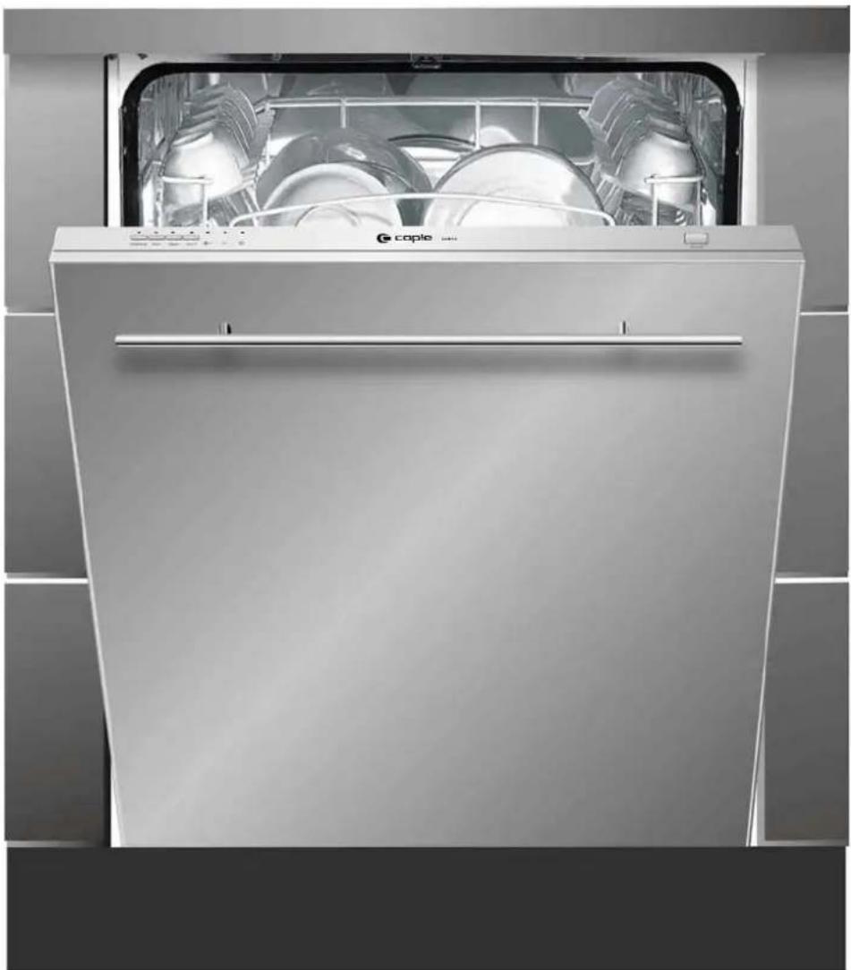 Caple Di614 - Instruction manual for deluxe electronic dishwasher - 1