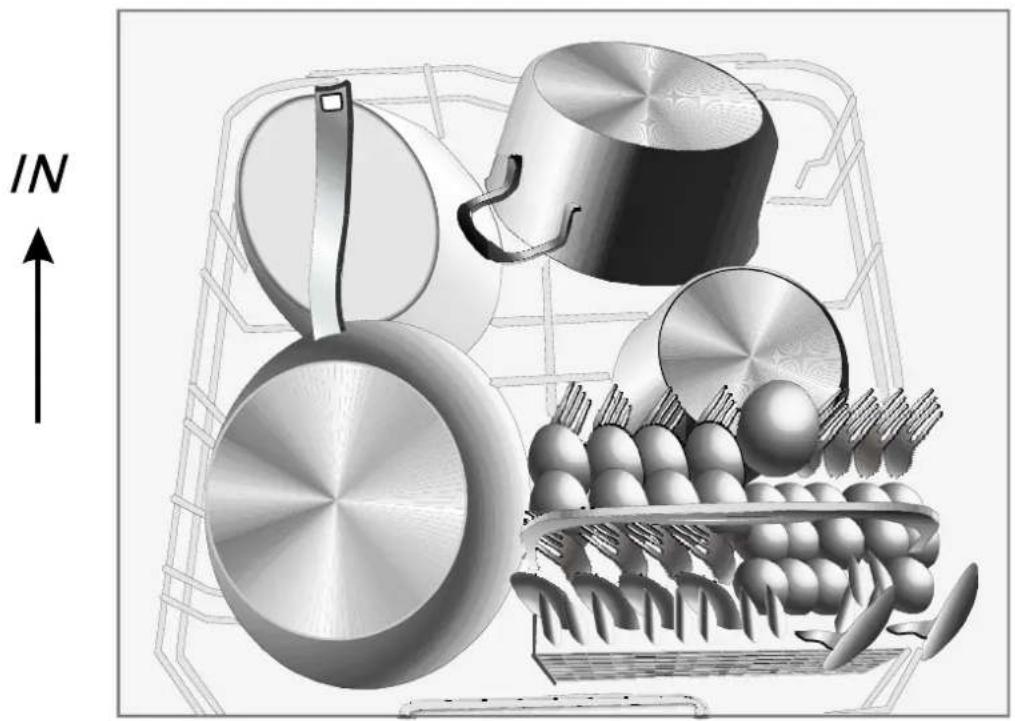 Caple Di615 - Loading the Lower Basket - 3