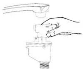 Caple Di465 - How to Connect the safety supply hose - 1